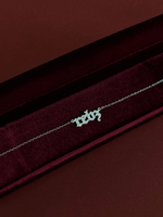 Load image into Gallery viewer, Old English Nameplate Necklace