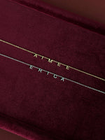 Load image into Gallery viewer, Signature Space Initials Necklace