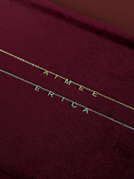 Load image into Gallery viewer, Signature Space Initials Necklace