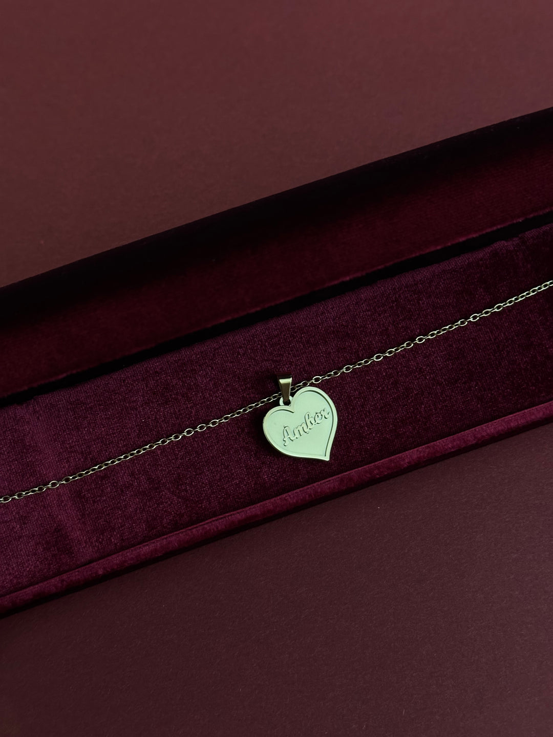 In My Heart Name Necklace