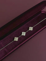 Load and play video in Gallery viewer, Lucky Clover Initials Necklace