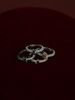 Load image into Gallery viewer, Diamond Initials Ring