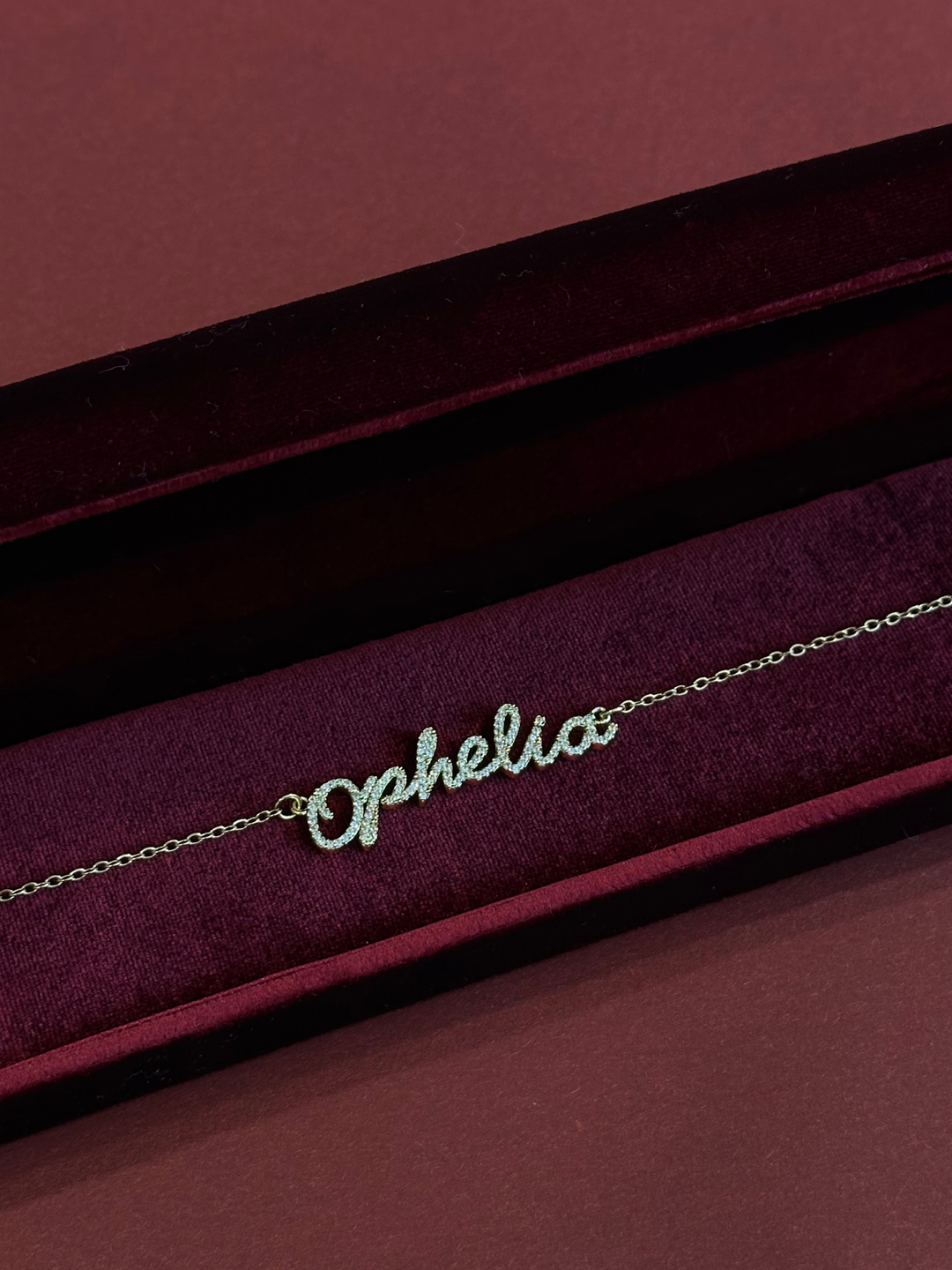 Sweet Script Nameplate Necklace