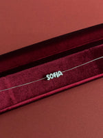 Load image into Gallery viewer, Diamond Bubble Charm Name Necklace
