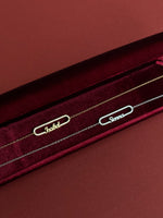 Load image into Gallery viewer, Halo Nameplate Necklace
