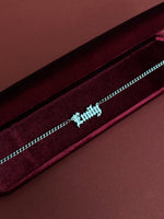 Load image into Gallery viewer, Gothic Nameplate Necklace
