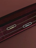 Load and play video in Gallery viewer, Halo Nameplate Necklace
