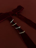 Load image into Gallery viewer, Diamond Initials Ring
